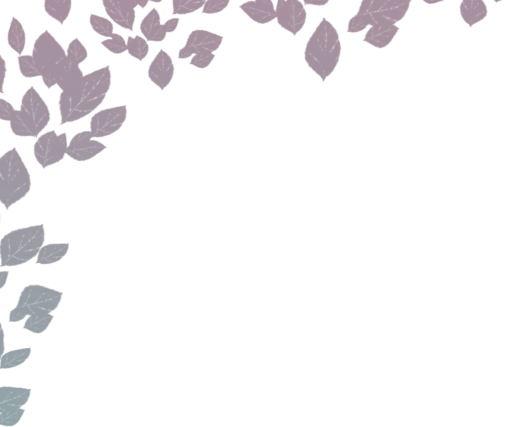 Gradient Leaves Frame